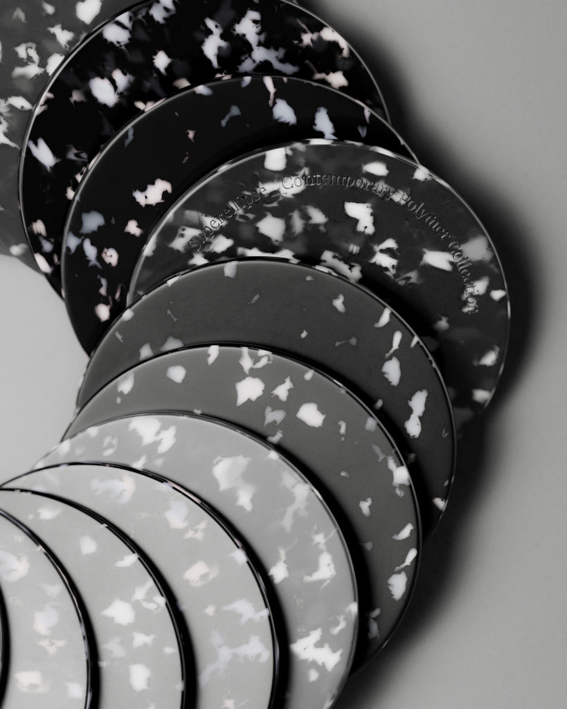 Monochromatic Recycled Plastic PBR Texture - Example Scene Visualization | Superellipse