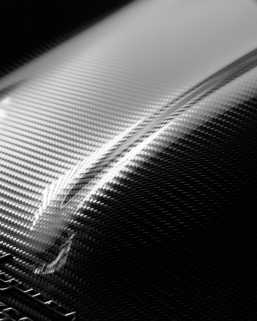 Carbon Fiber Twill Weave PBR Texture - Example Scene Visualization | Superellipse