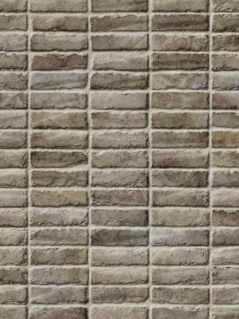 Tumbled Limestone Brick Stack Bond PBR Texture - Example Scene Visualization | Superellipse
