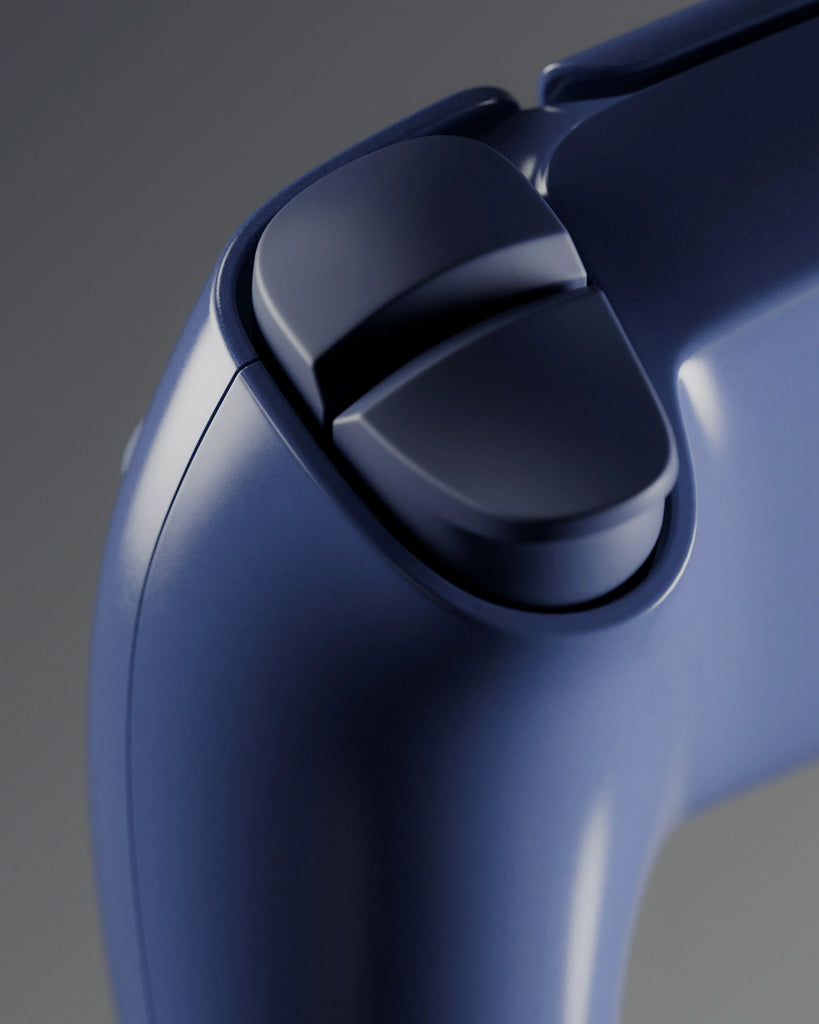 Serge Blue Gloss Finish Plastic PBR Texture - Example Scene Visualization | Superellipse