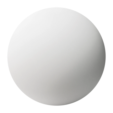 Off White Matte Finish Plastic PBR Texture - Sphere Swatch Preview | Superellipse