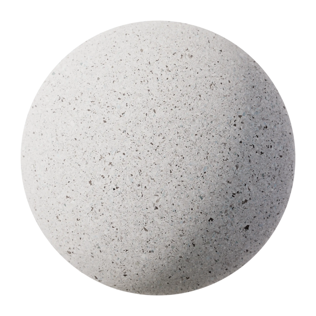 White Cork High Density PBR Texture - Sphere Swatch Preview | Superellipse