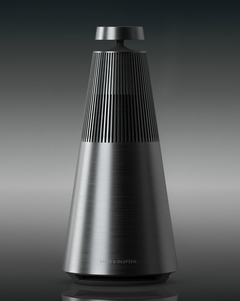 Buffed Linear Brushed Chrome Metal PBR Texture - Example Scene Visualization | Superellipse