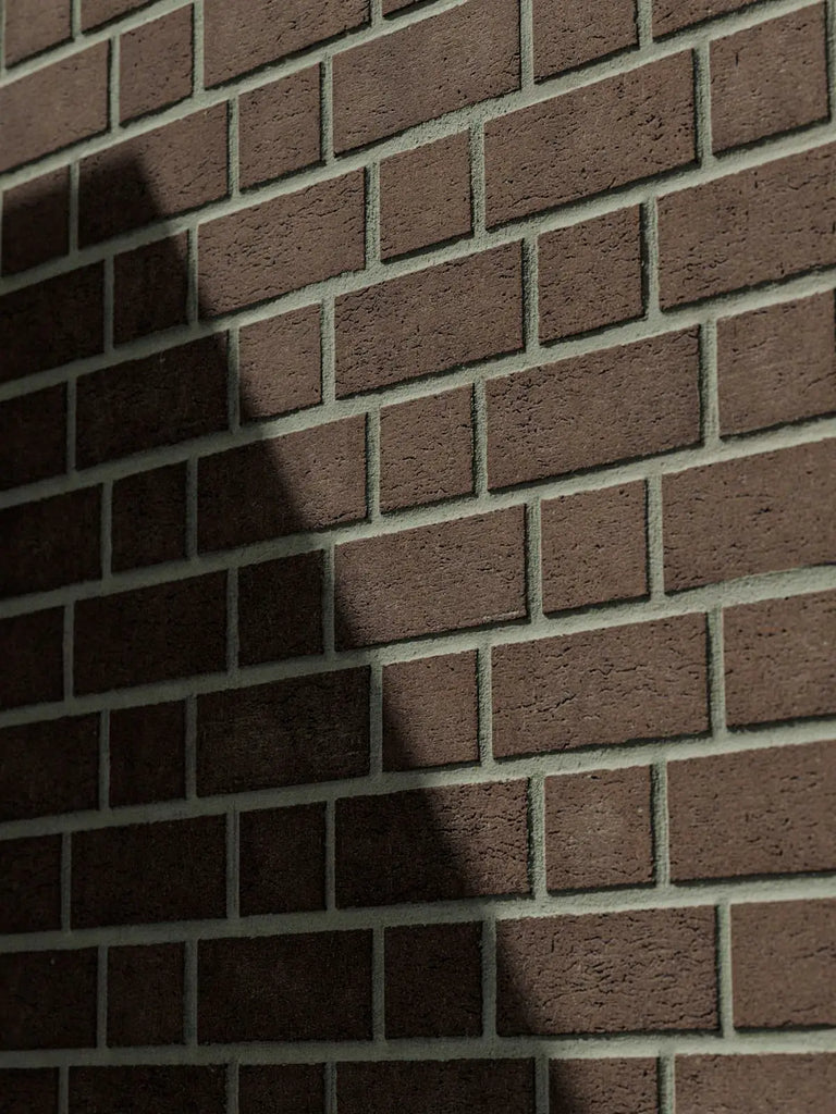 Burnt Hazel Dragfaced Flemish Bond Brick PBR Texture - Example Scene Visualization | Superellipse