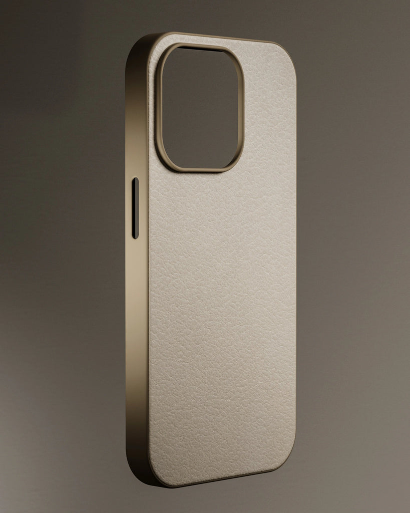 Aniline Full Grain Leather Almond Brown PBR Texture - Example Scene Visualization | Superellipse