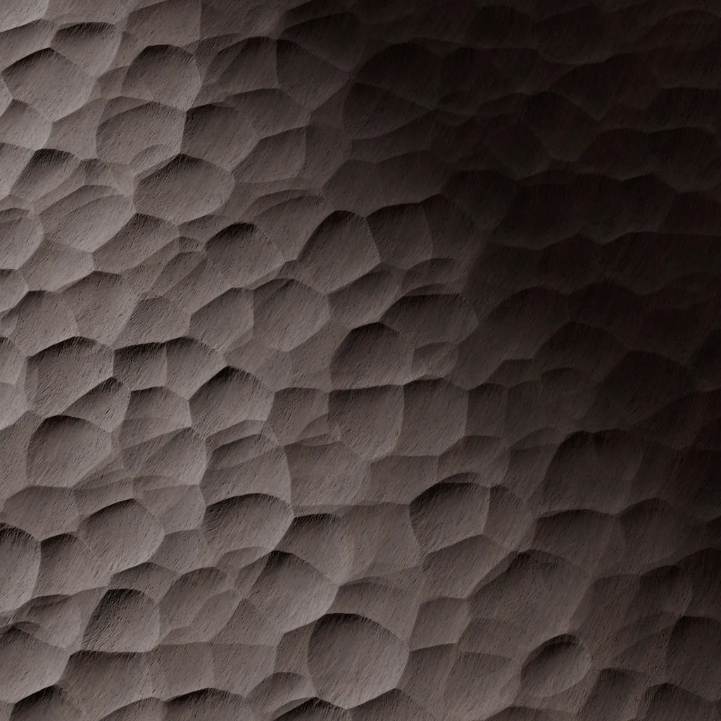 Chiselled Walnut Hardwood PBR Texture - Example Scene Visualization | Superellipse