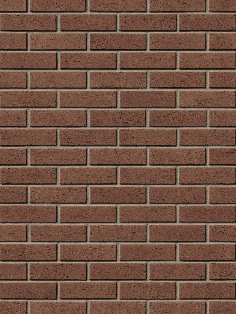 Red Clay Dragfaced Running Bond Brick PBR Texture - Example Scene Visualization | Superellipse