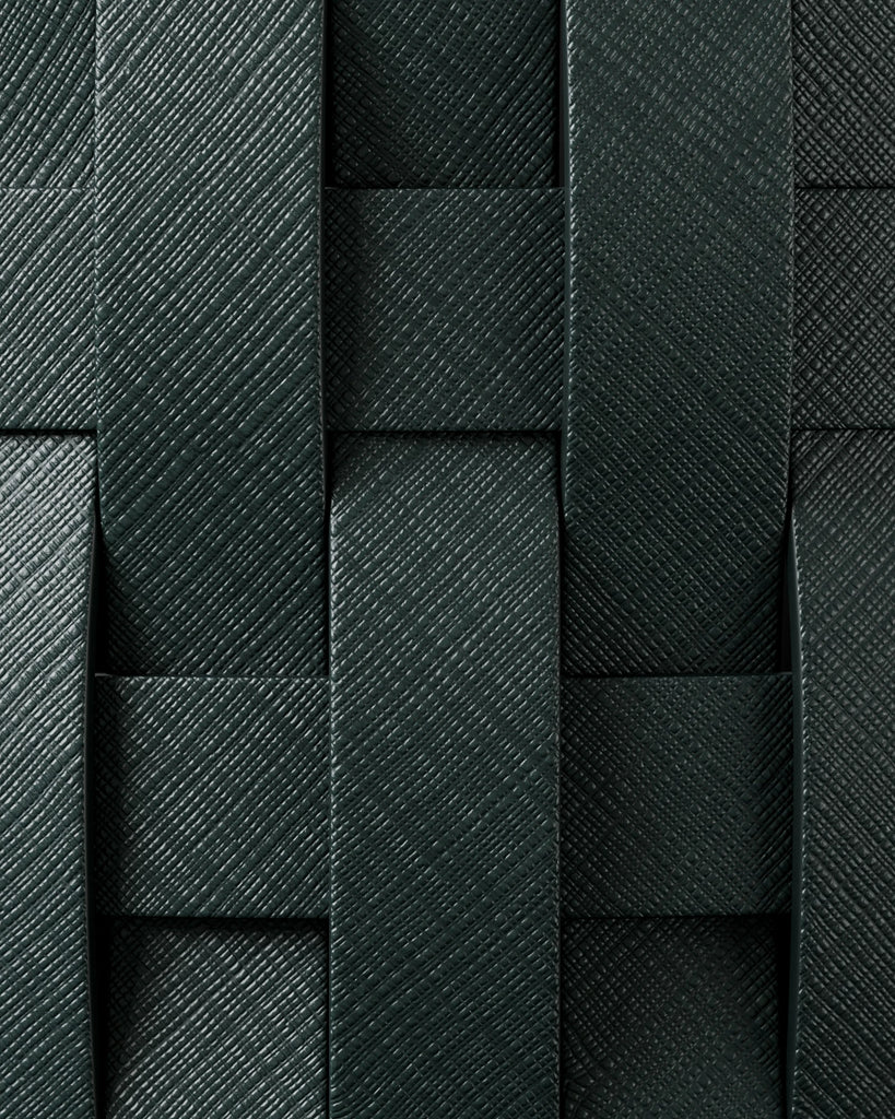 Saffiano Leather Forest Green PBR Texture - Example Scene Visualization | Superellipse