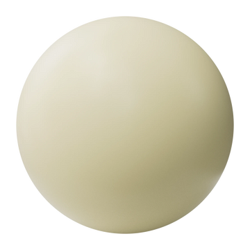 Ivory Yellow Satin Finish Plastic PBR Texture - Sphere Swatch Preview | Superellipse