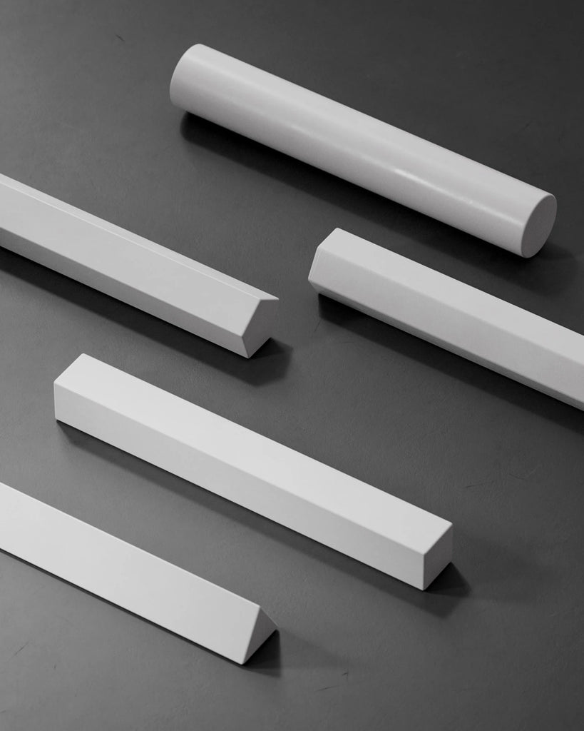 Off White Smudged Plastic PBR Texture - Example Scene Visualization | Superellipse