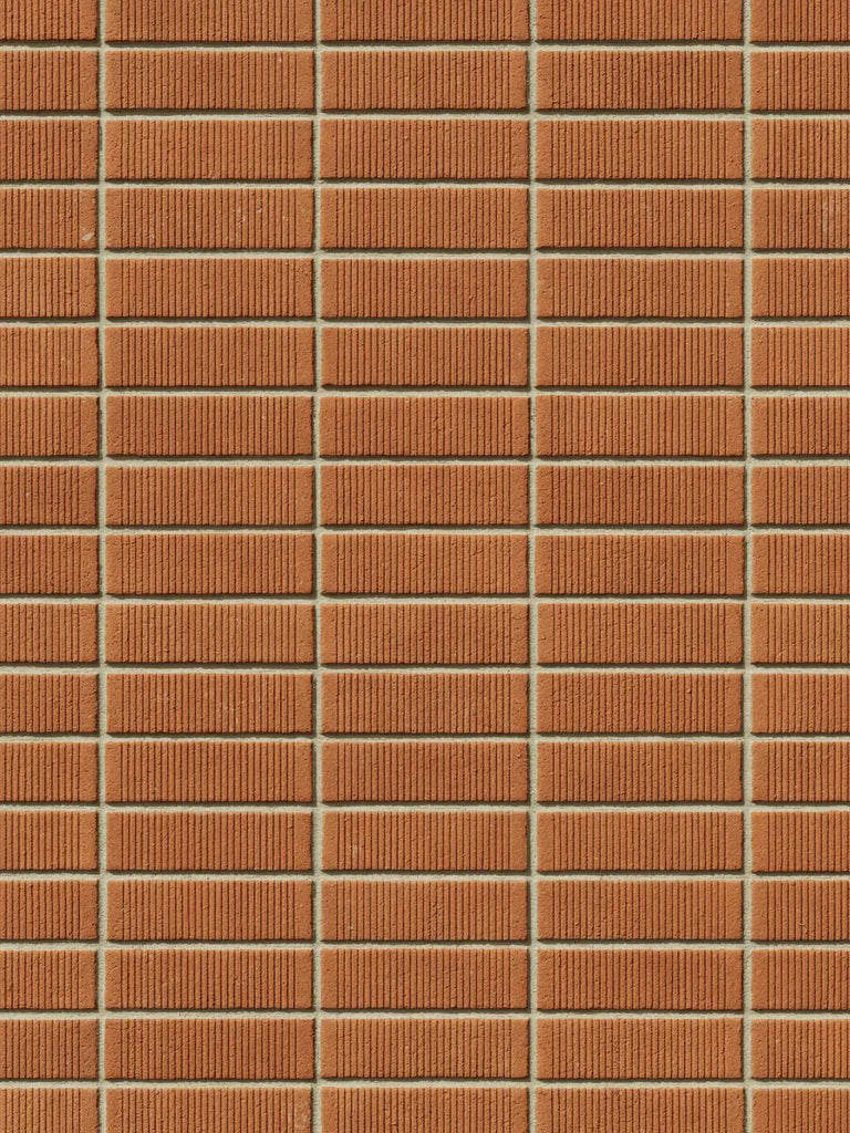 Grooved Boston Red Brick Stack Bond PBR Texture - Example Scene Visualization | Superellipse