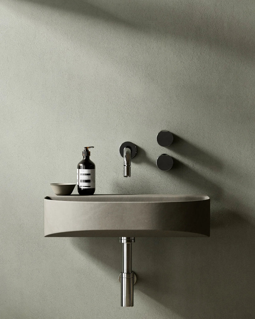 Neutral Grey Stucco Facade PBR Texture - Example Scene Visualization | Superellipse