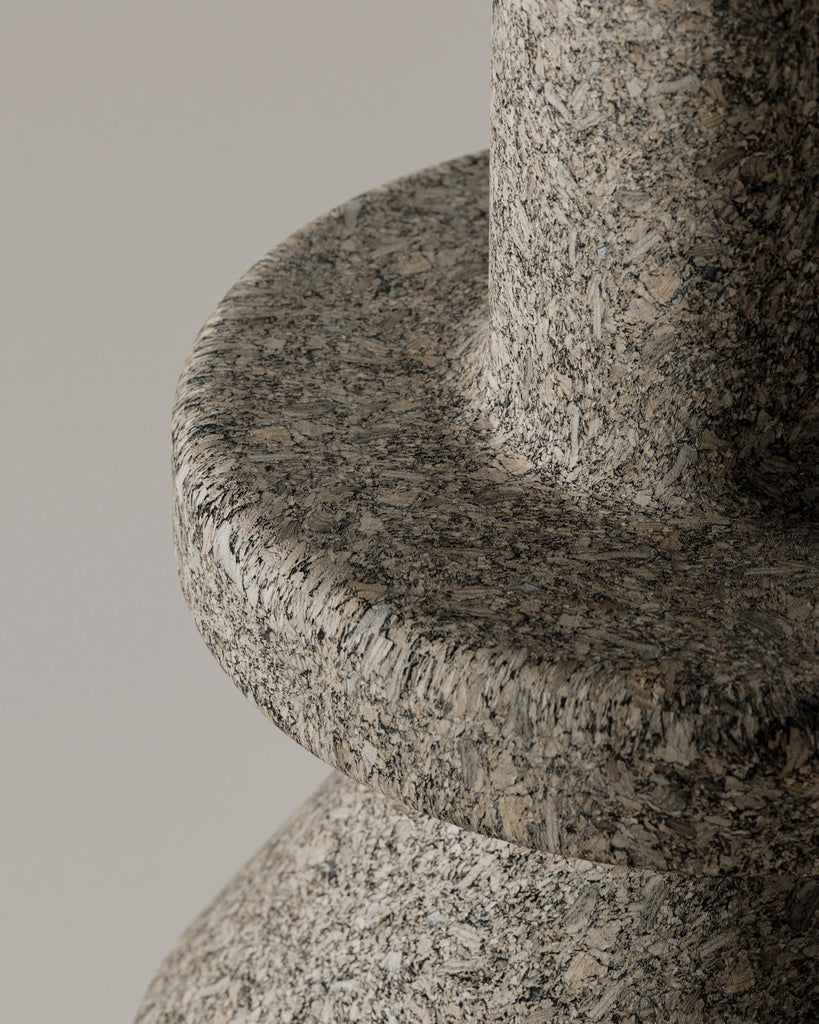 Natural Cork Grey PBR Texture - Example Scene Visualization | Superellipse