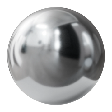 Fine Linear Brushed Aluminium Metal PBR Texture - Sphere Swatch Preview | Superellipse