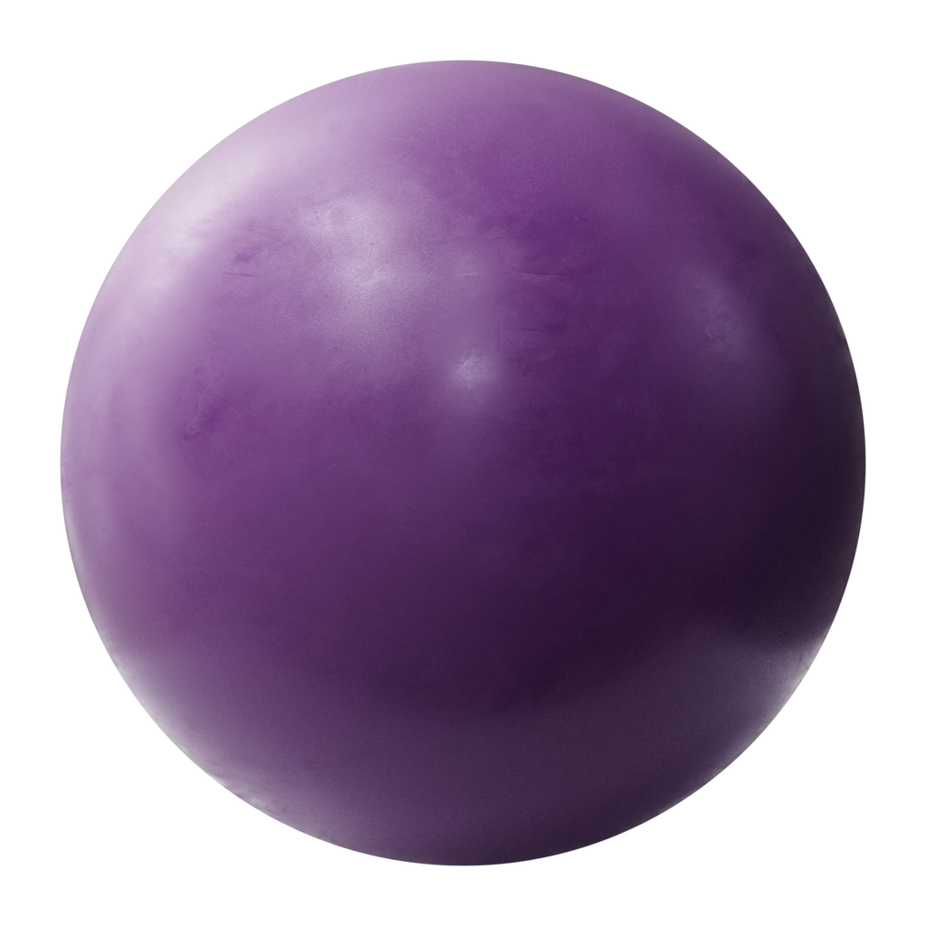 Aubergine Purple Smudged Plastic PBR Texture - Sphere Swatch Preview | Superellipse