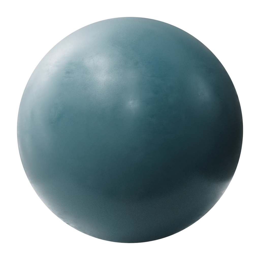 Coppice Teal Smudged Plastic PBR Texture - Sphere Swatch Preview | Superellipse