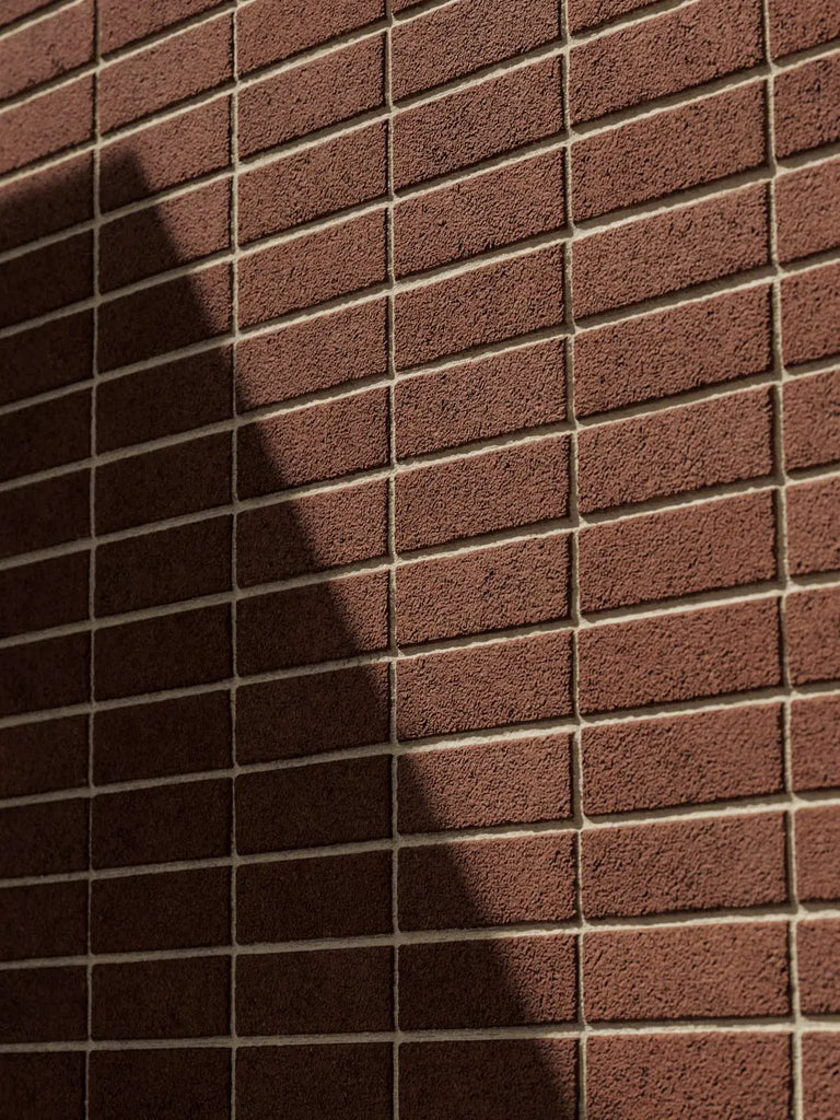 Aston Red Sandfaced Brick Stack Bond PBR Texture - Example Scene Visualization | Superellipse