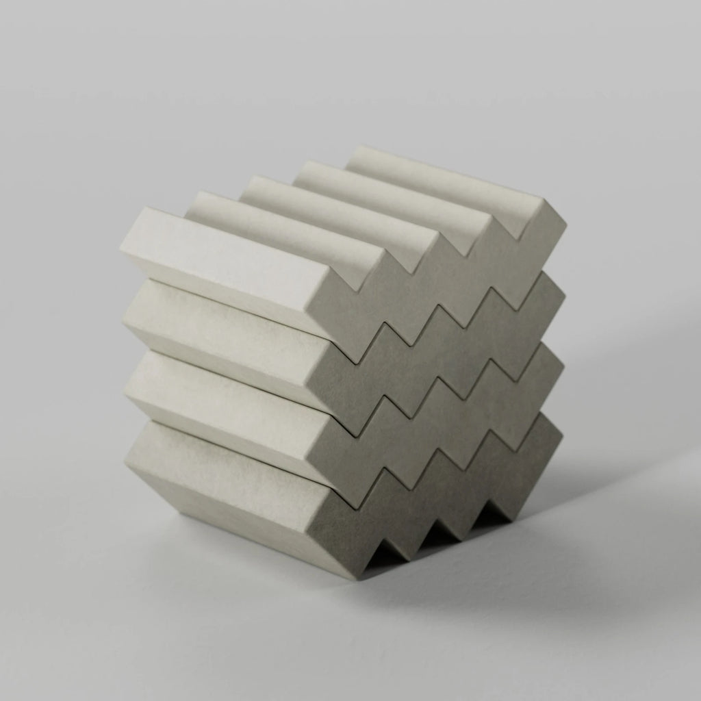 Light Grey Smooth Cast Concrete PBR Texture - Example Scene Visualization | Superellipse