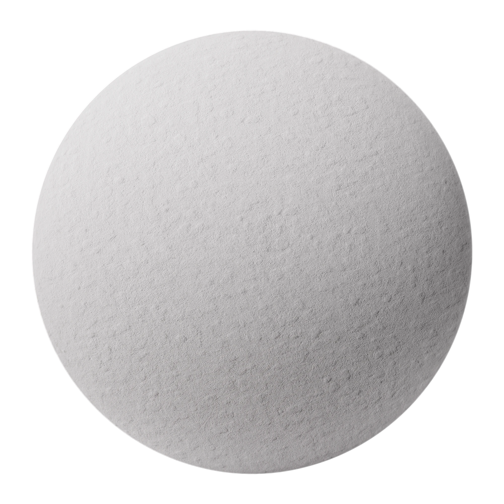 Embossed Smoke Grey Strathmore Paper PBR Texture - Sphere Swatch Preview | Superellipse