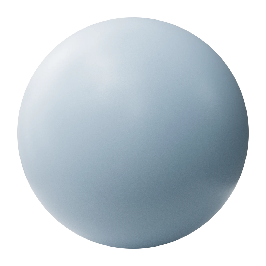 Parma Blue Satin Finish Plastic PBR Texture - Sphere Swatch Preview | Superellipse