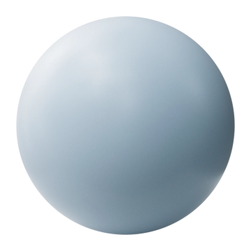 Parma Blue Satin Finish Plastic PBR Texture - Sphere Swatch Preview | Superellipse