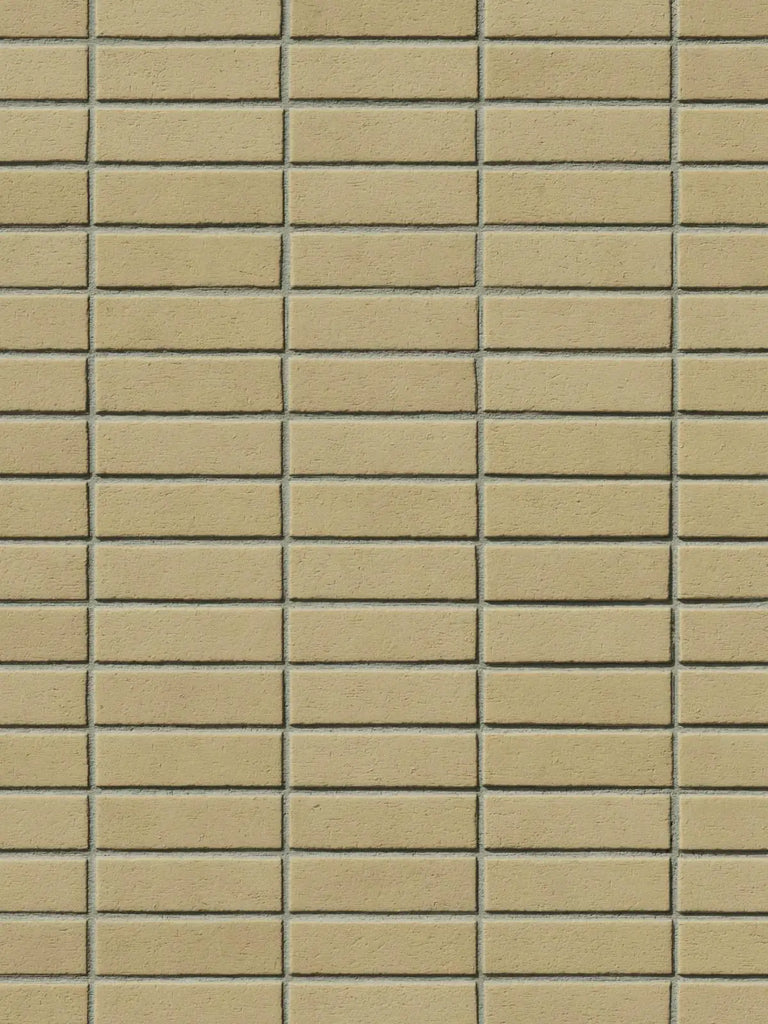 Rosemont Buff Yellow Smooth Stack Bond Brick PBR Texture - Example Scene Visualization | Superellipse