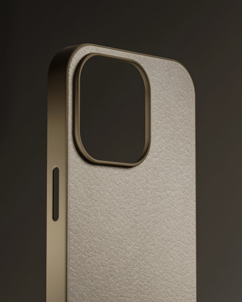 Aniline Full Grain Leather Almond Brown PBR Texture - Example Scene Visualization | Superellipse