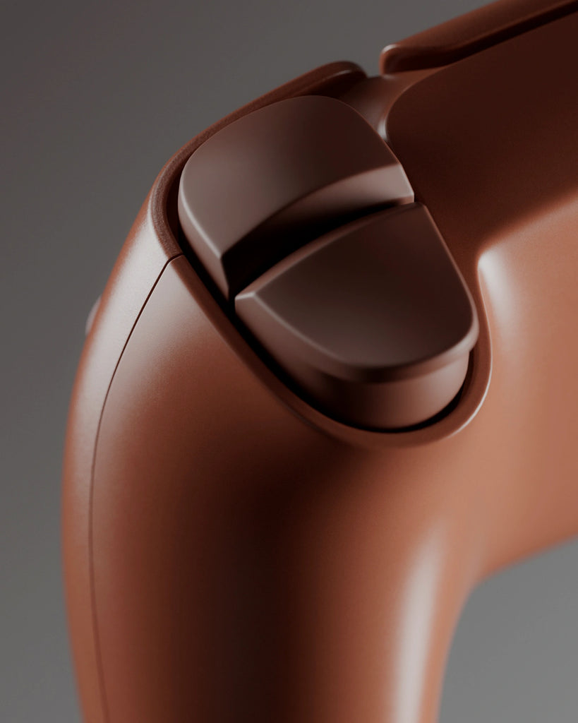 Hay Brown Satin Finish Plastic PBR Texture - Example Scene Visualization | Superellipse