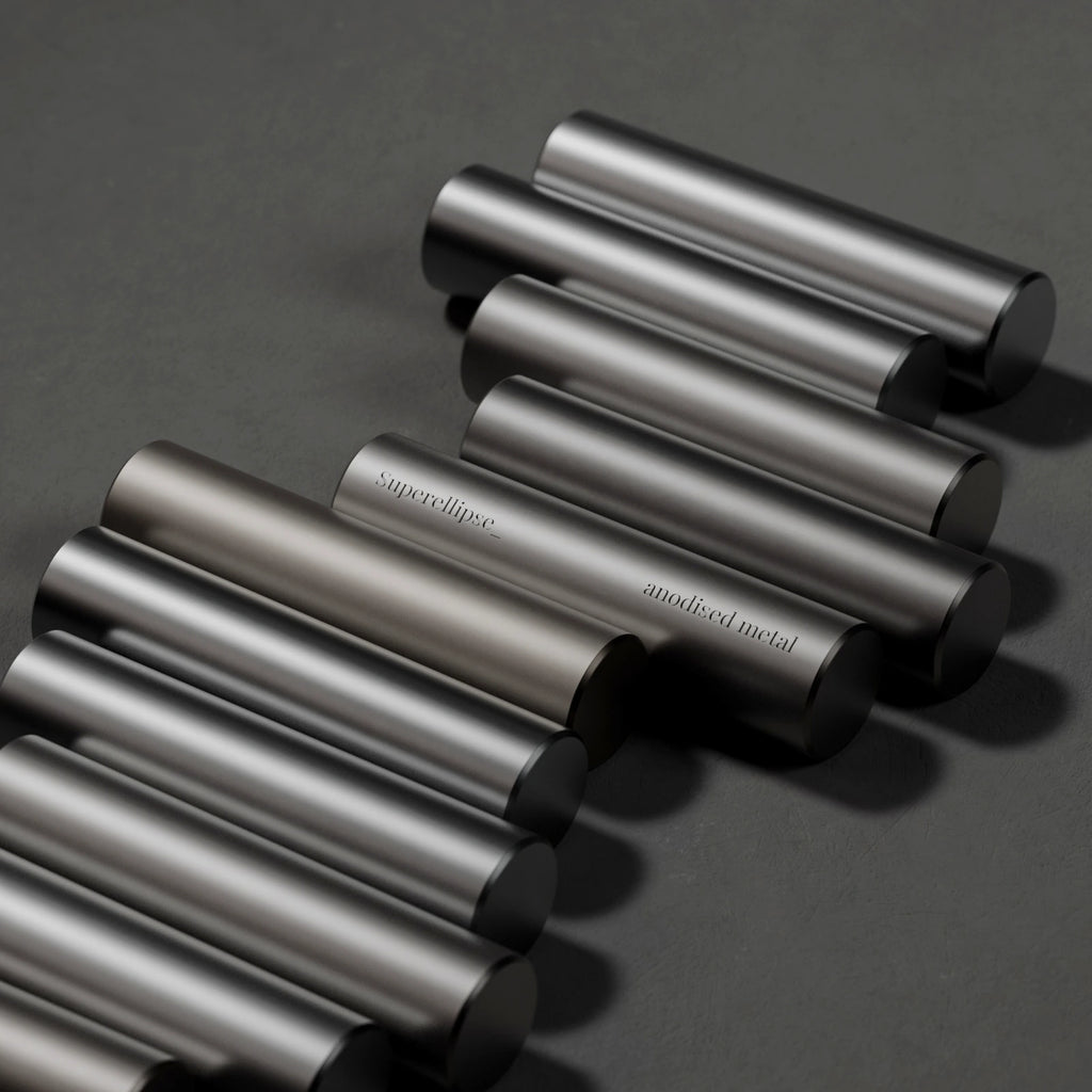 Space Grey Anodised Aluminium Metal PBR Texture - Example Scene Visualization | Superellipse