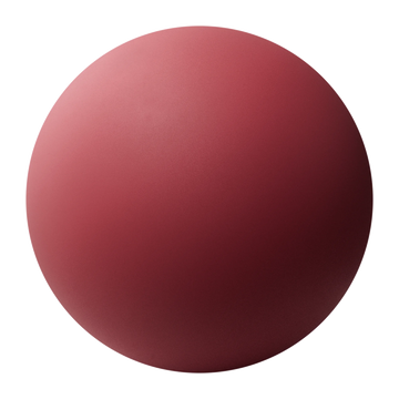 Winery Red Matte Finish Plastic PBR Texture - Sphere Swatch Preview | Superellipse
