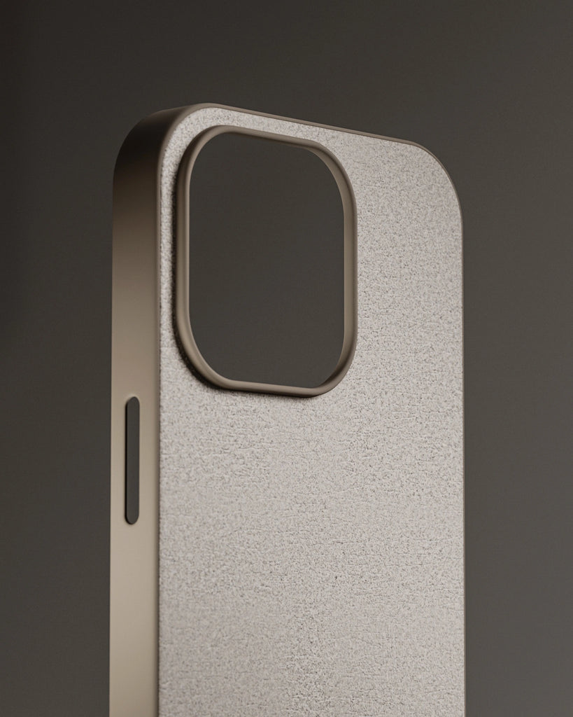 Mycelium Leather Cork Grain Taupe PBR Texture - Example Scene Visualization | Superellipse