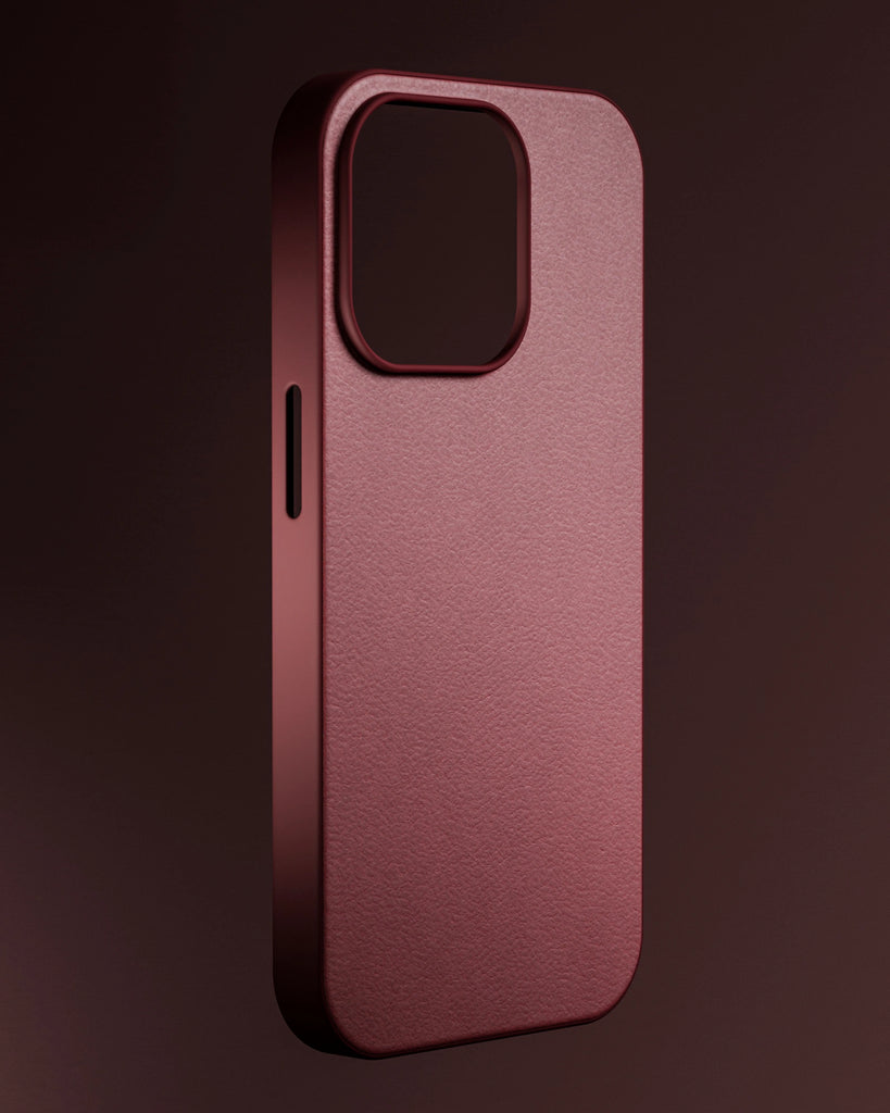 Aniline Top Grain Savannah Merlot Red PBR Texture - Example Scene Visualization | Superellipse