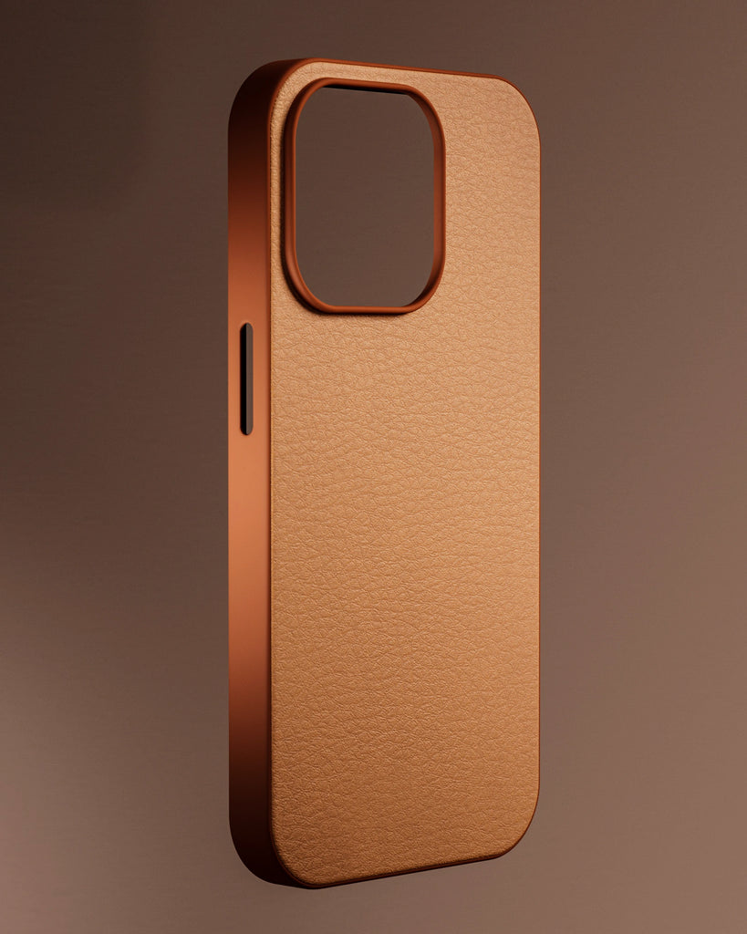 Mycelium Leather Large Grain Brandy PBR Texture - Example Scene Visualization | Superellipse