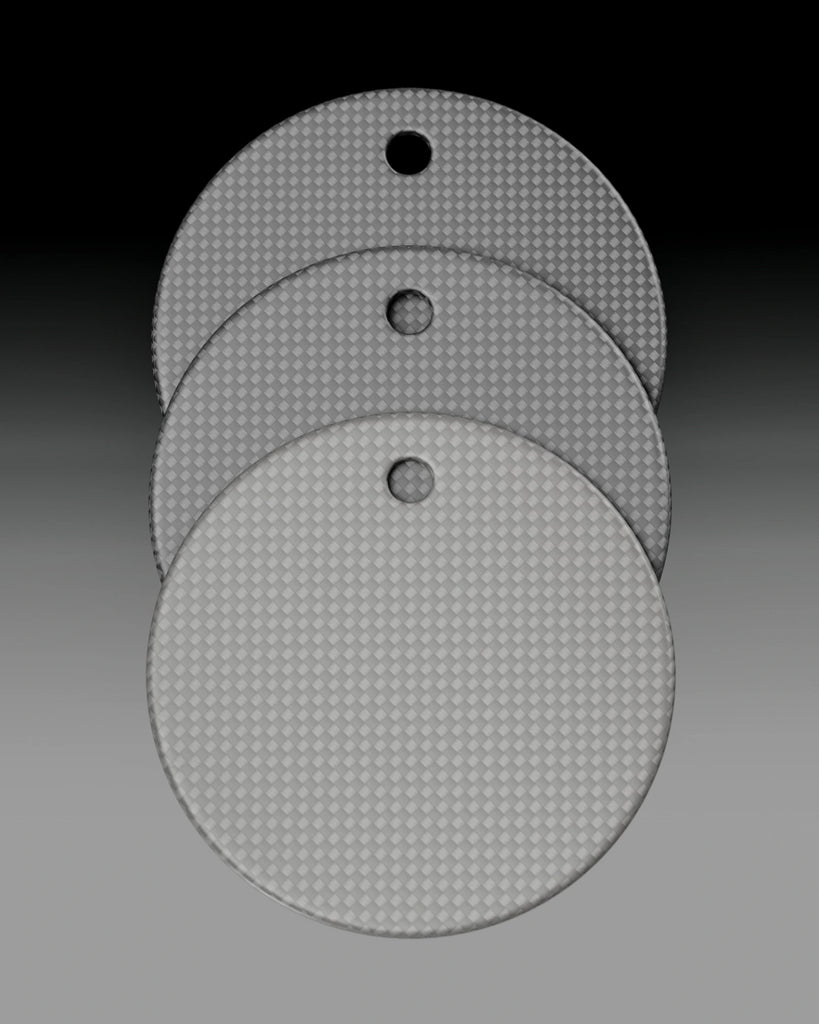 Carbon Fiber Matte Plain Weave PBR Texture - Example Scene Visualization | Superellipse