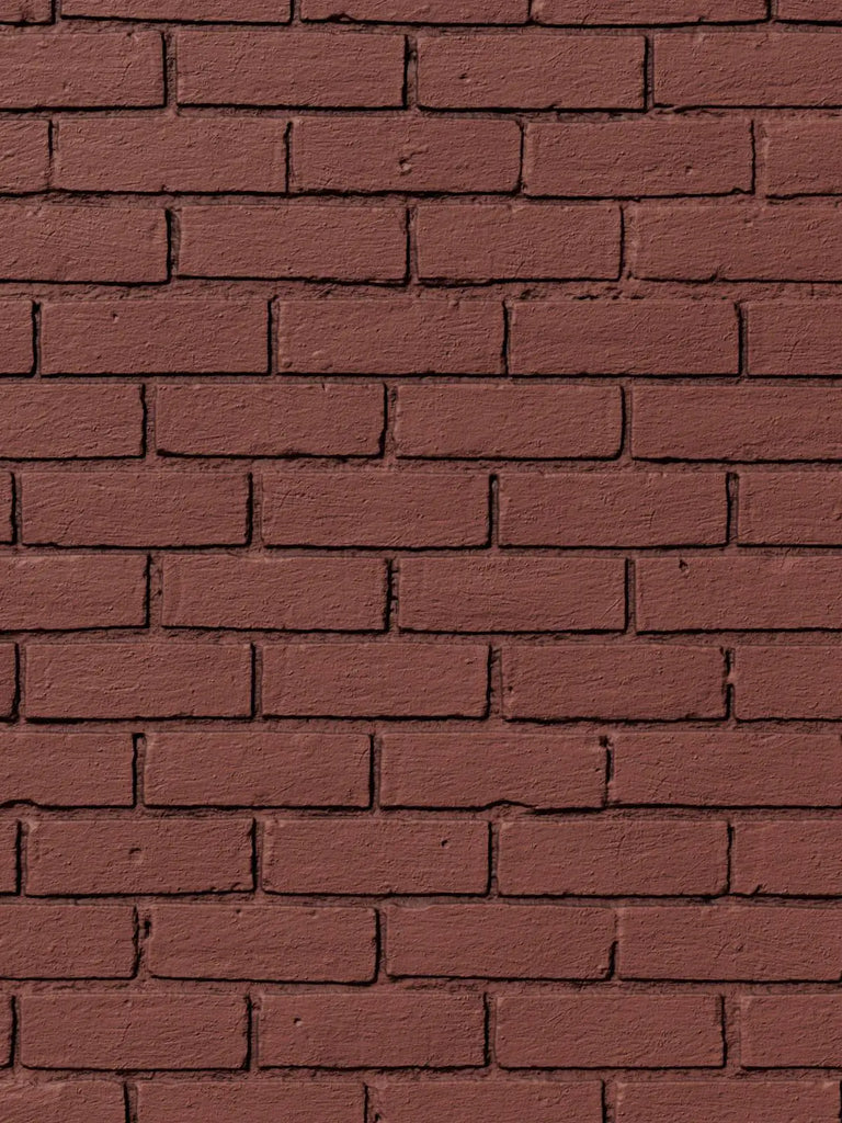 Contemporary Painted Brick Earth Red PBR Texture - Example Scene Visualization | Superellipse