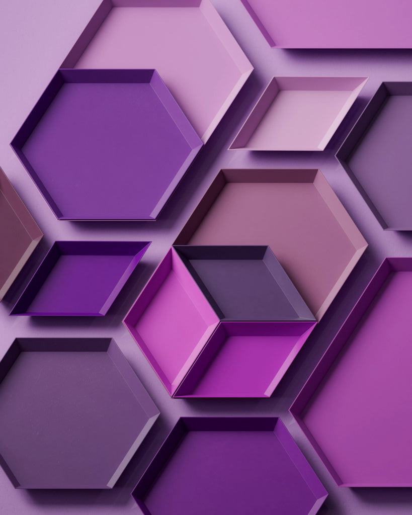 LDPE Soft Finished Purple Plastic PBR Texture - Example Scene Visualization | Superellipse