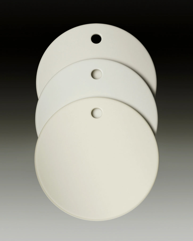 Off White Satin Finish Plastic PBR Texture - Example Scene Visualization | Superellipse