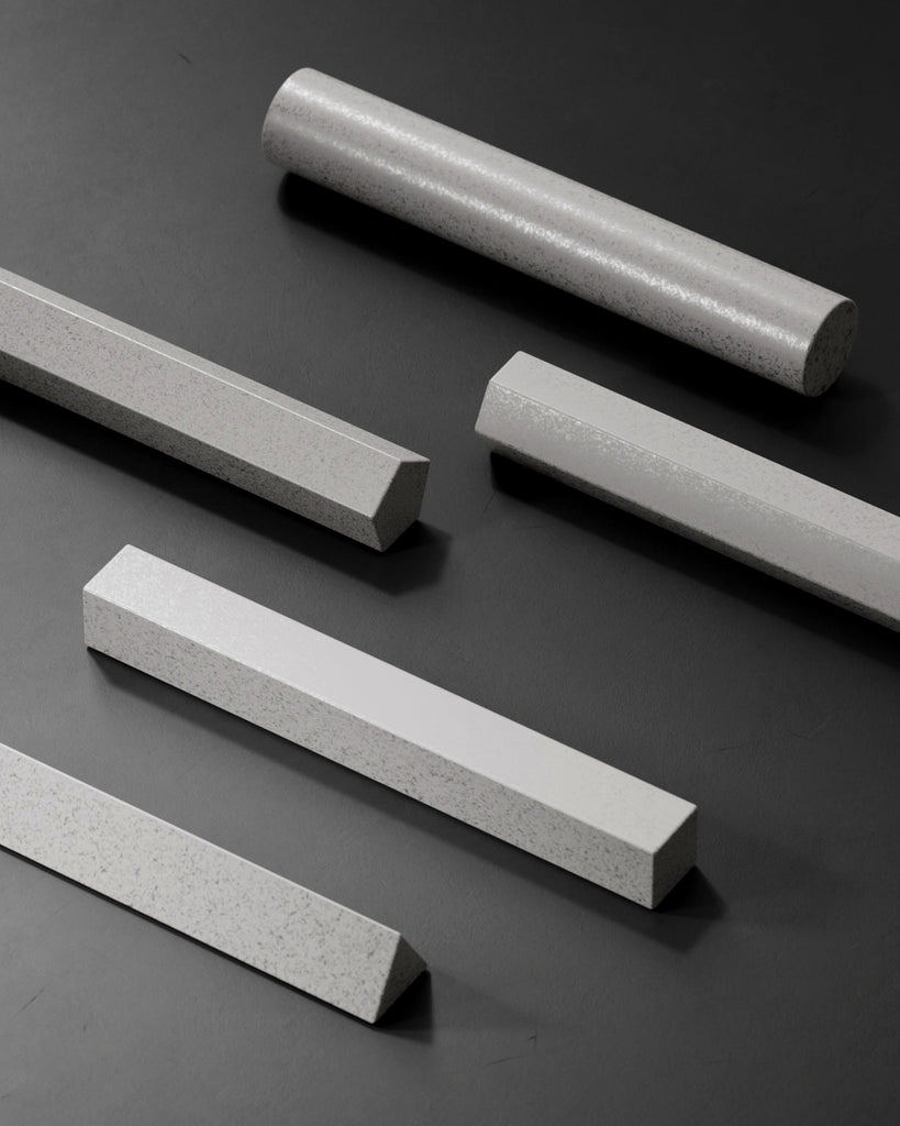 Silver Metallic Flaked Plastic PBR Texture - Example Scene Visualization | Superellipse