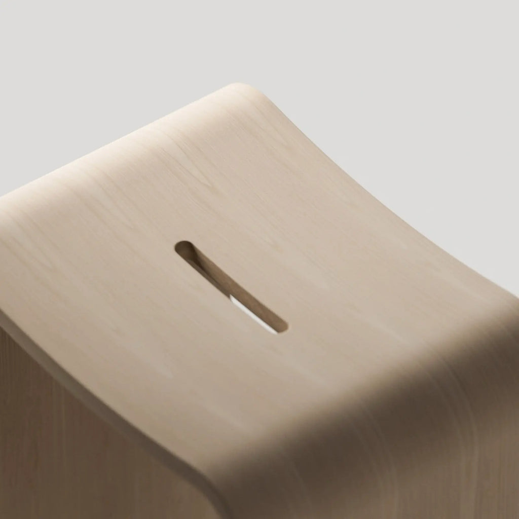 Ash Slip Matched Natural Veneer Wood PBR Texture - Example Scene Visualization | Superellipse