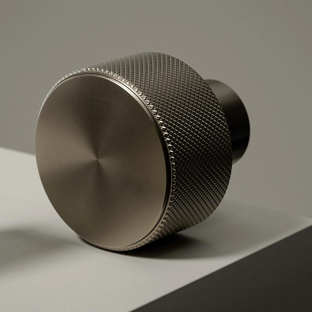 Radial Brushed Nickel Metal PBR Texture - Example Scene Visualization | Superellipse