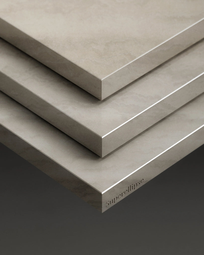 Polished Travertine PBR Texture - Example Scene Visualization | Superellipse