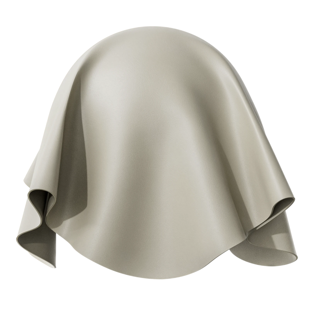 Milano Aniline Full Grain Leather PBR Texture - Sphere Swatch Preview | Superellipse