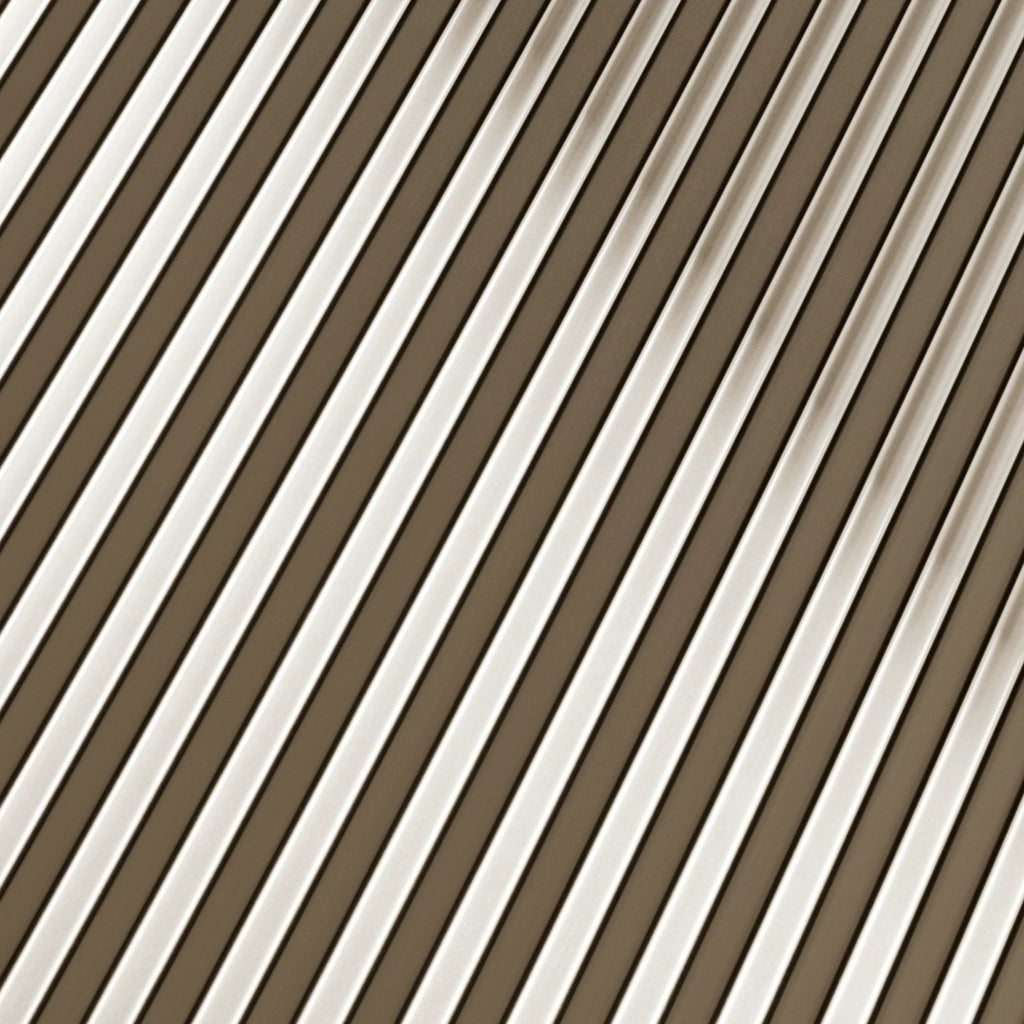 Pleated Brass Metal 3D Panel PBR Texture - Example Scene Visualization | Superellipse