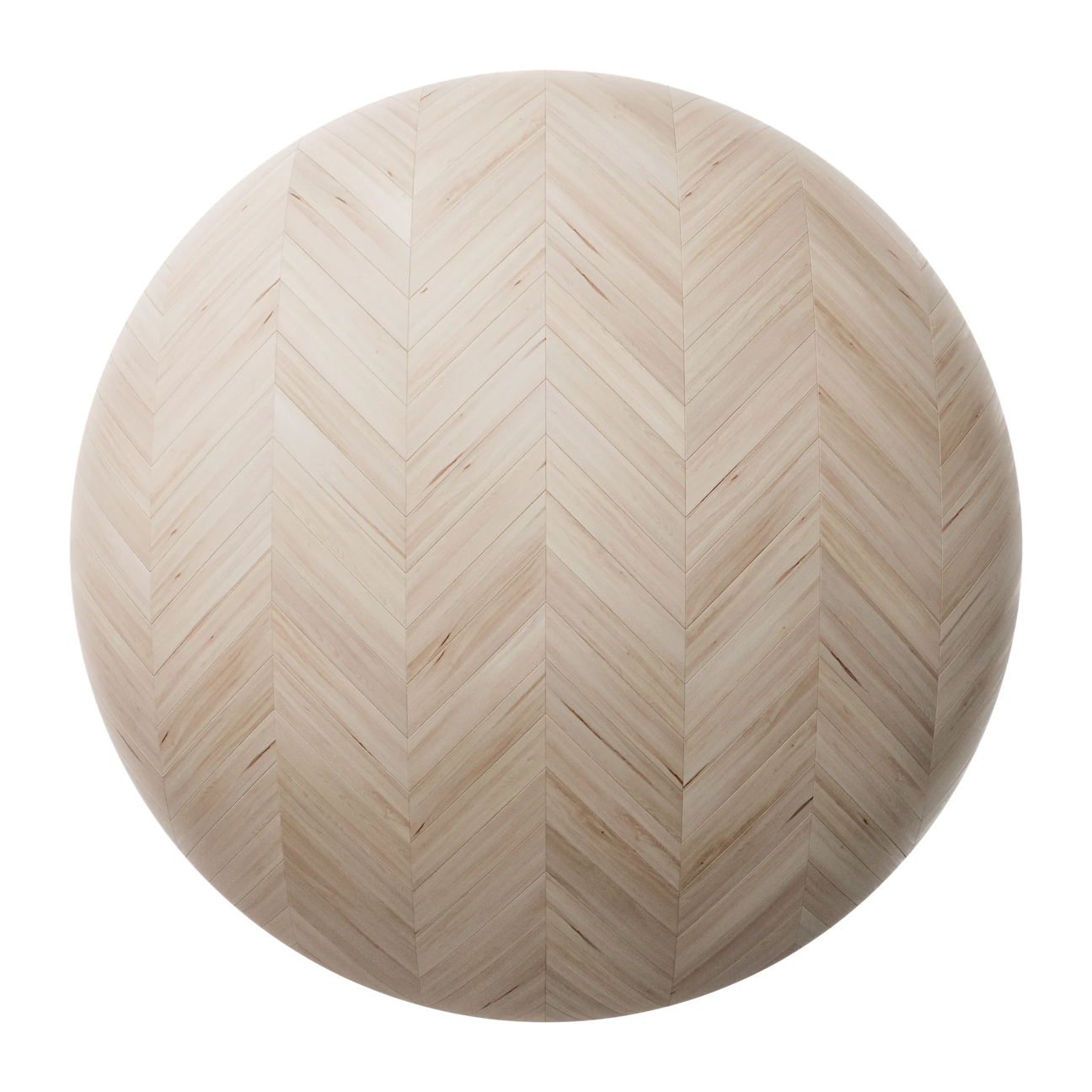 Douglas Fir Chevron Parquet Wood Floor PBR Texture - Sphere Swatch Preview | Superellipse