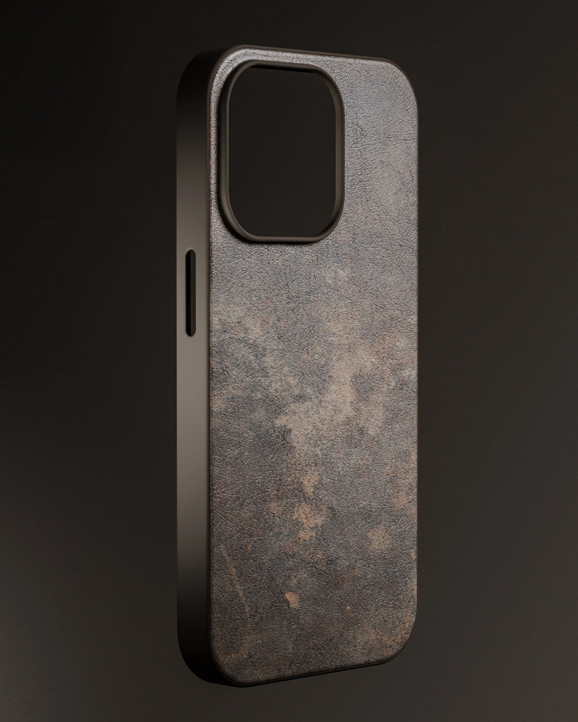 Patina Deep Chestnut Aniline Leather PBR Texture - Example Scene Visualization | Superellipse