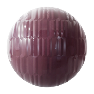 Mixed Bevel Mulberry Stacked Tile PBR Texture - Sphere Swatch Preview | Superellipse