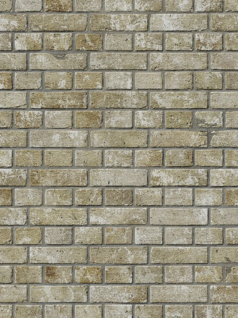 Rustic Cottage English Bond Buff Brick PBR Texture - Example Scene Visualization | Superellipse