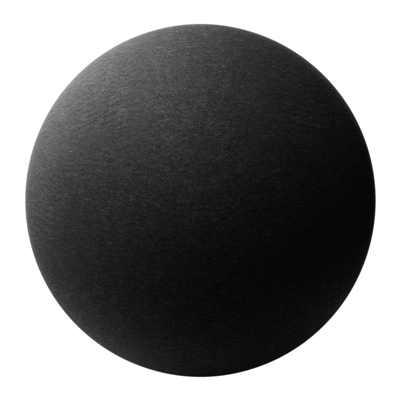 Strathmore Grandee Embossed Black Paper PBR Texture - Sphere Swatch Preview | Superellipse