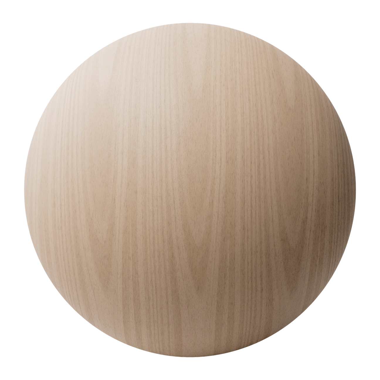 Beech Slip Matched Veneer Wood PBR Texture - Sphere Swatch Preview | Superellipse
