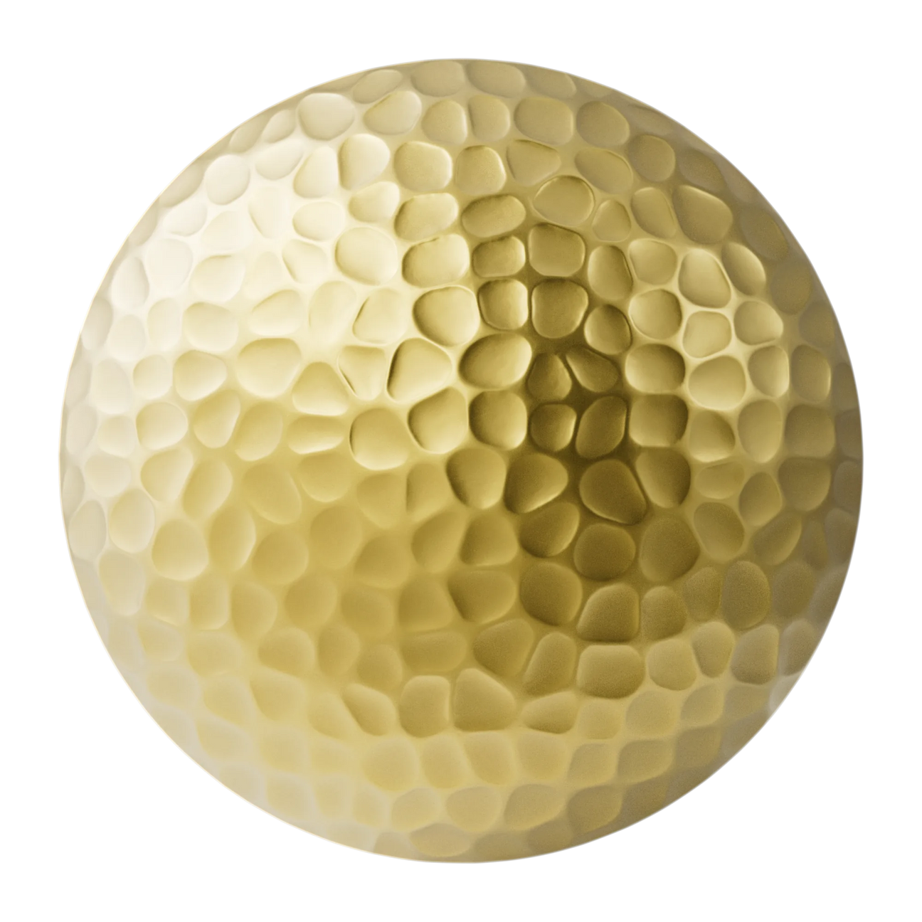 Hand Hammered Gold Metal PBR Texture - Sphere Swatch Preview | Superellipse